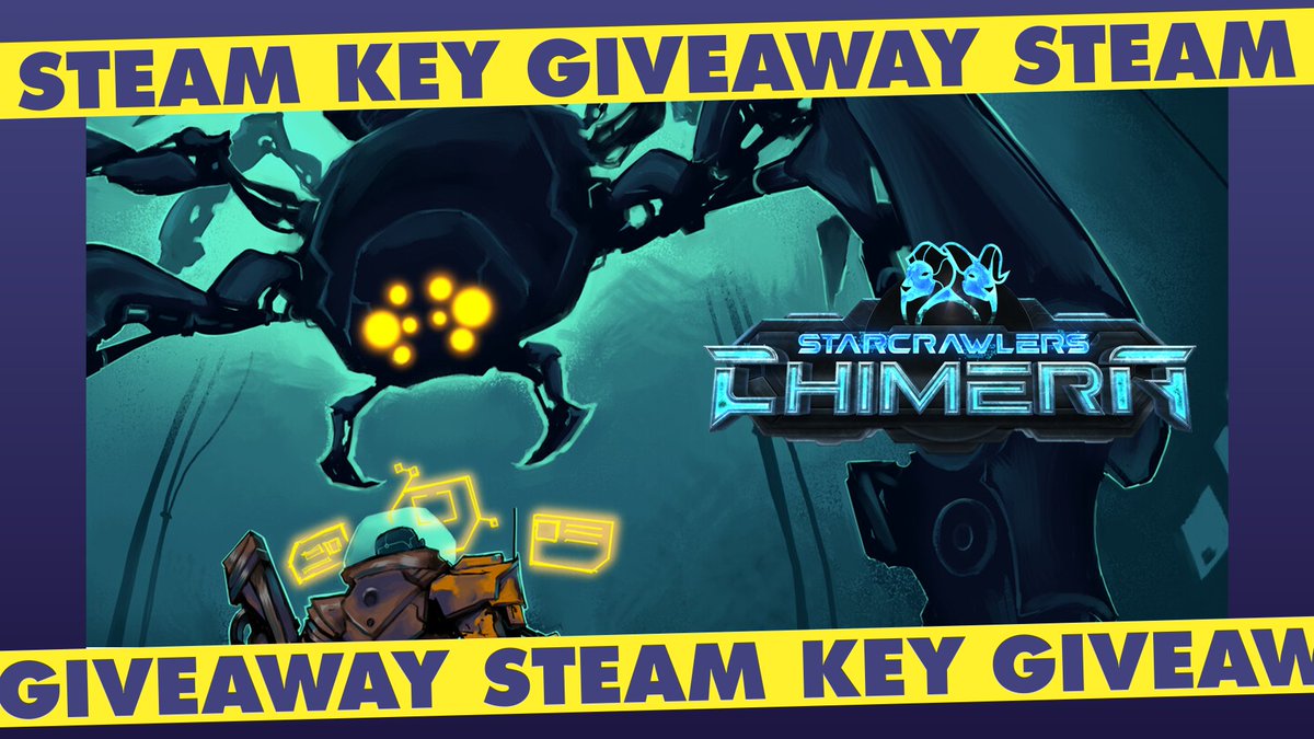 NEW GIVEAWAY ALERT 🥳

Follow the steps &amp; win 6 Steam Keys for StarCrawlers Chimera
✅ Follow us
✅ Follow <a href="/Juggernaut_News/">StarCrawlers Chimera</a>
❤️ Like this post
🔁 Retweet this post
👇 Tag one friend

The contest ends on 26/07, Good Luck 🐝

✅ Collaborate with #IndiePump and boost your #indiegame