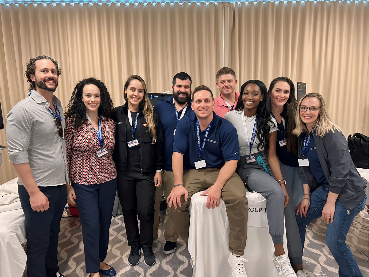 miamibeachpocus's tweet photo. Cheers to another successful Miami Beach Point of Care Ultrasound Conference! 

Special thanks to all of our instructors/presenters, volunteers, vendors, &amp; attendees who took part of this amazing event. 

Stay tuned for next year!  

#POCUSConference #MiamiBeachUltrasound https://t.co/1tnmE4n6vy