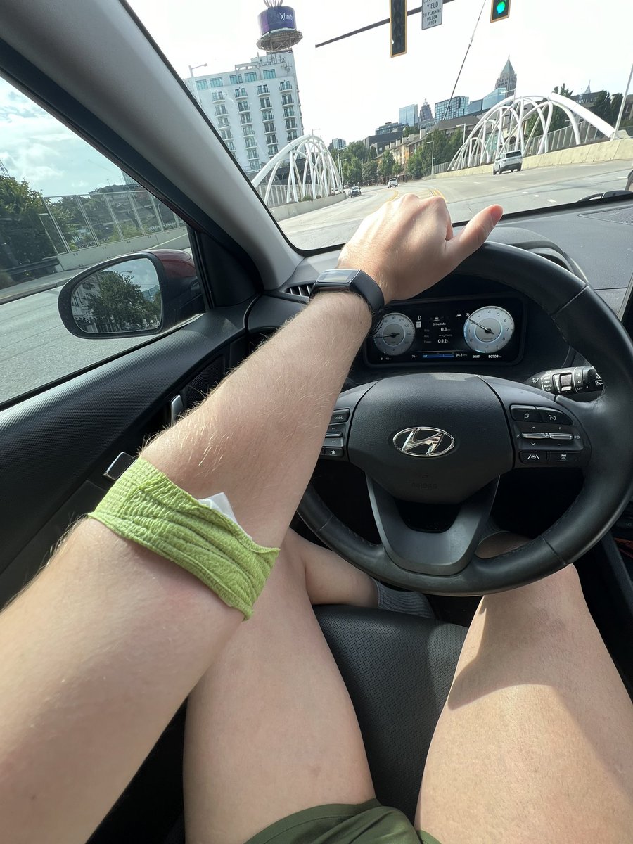 Not the bloodwork bandage giving brat summer. Remember, sexy bitches get tested regularly 💚