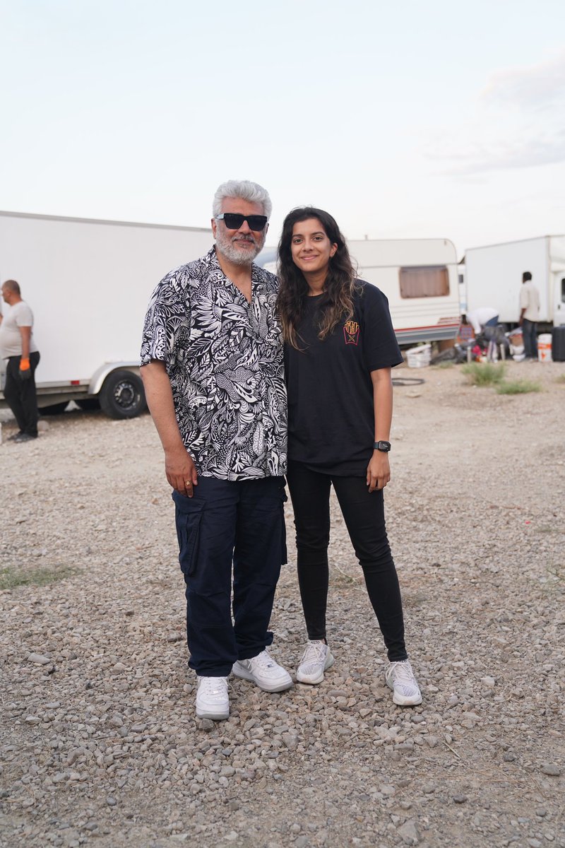 donsrini_'s tweet photo. Andddd we are done with #Azerbaijan portions of #VidaaMuyarchi ! 🙏🏻🎉 #Baku #VidaMuyarchi #Ajith #AjithKumar #Kollywood #EffortsNeverFail #AK62 #LycaProductions https://t.co/Kx9VqdeE3X