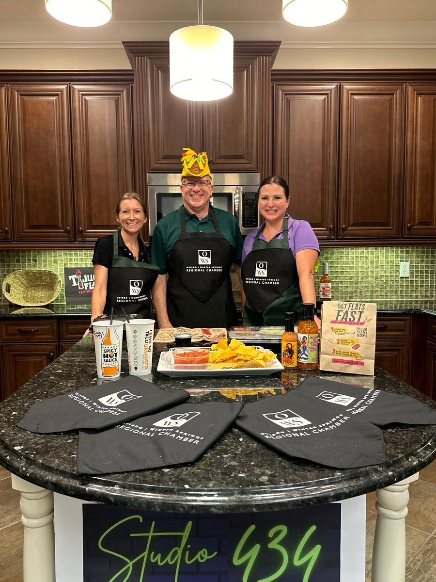 OWSChamber's tweet photo. 🌮🎙️ Exciting News! Our latest episode of Taco Talk premieres today at 12:00 PM with special guests Tijuana Flats! 🎉

Join us for delicious tacos and an epic conversation. 
🔗 https://t.co/loPuAiMbAd
🔗 https://t.co/eykbtecB2q

#TacoTalk #TijuanaFlats #Studio434 https://t.co/mOlzPQnDR1