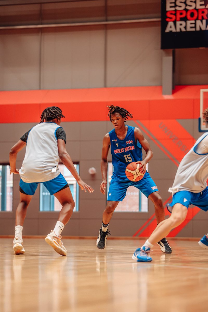 gbbasketball's tweet image. 🇬🇧U16M preparations! Just under 2 weeks before they head out for the European Championship! ✈️

#GBbasketball