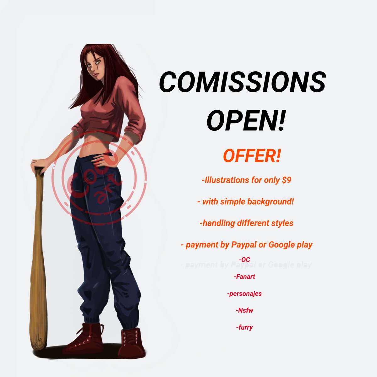 cocodraws224's tweet photo. open commissions ✨☘️
 any questions send a dm☘️
.
.
.
 #comissions #nsfwtwtًً  #art #Commission #comiss #fanart #Oc https://t.co/wKCiihY7WV