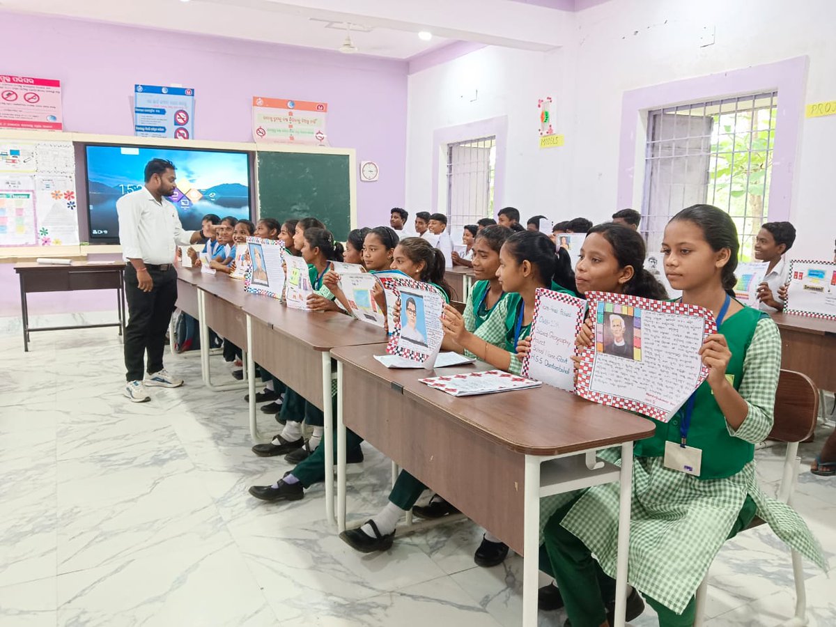 DeoDeogarh's tweet photo. 1st day School level celebration of TLM day on the eve of 4th anniversary of NEP 2020 (SHIKSHA SAPTAH) of Deogarh district on 22.7.2024 https://t.co/KOS4AmBROF