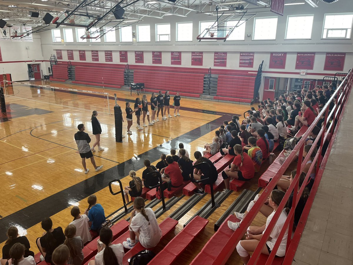RedHawkVB's tweet photo. Biggest Camp of the Summer has begun!! #AllSkills #AllProgram🤩🤩🤩 https://t.co/lLtUaupvf3