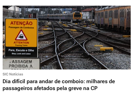 SimoesBarata's tweet photo. Qual a empresa que resiste com greves que a paralisam de semana a semana? https://t.co/uTZlpUUqMR