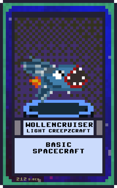 Simo18121's tweet photo. Lets do another giveaway!!
Chance to have your own WOLLENCRUISER !

Play the @PixtalgiaWax minigame space shooter here 👇 
https://t.co/dQMcZF1jcT

Leave your wax address in the comments for a chance to win.

Use your $CREEPZ to buy one here 👇 
https://t.co/clukdkb2GH https://t.co/6mRuVxV22o
