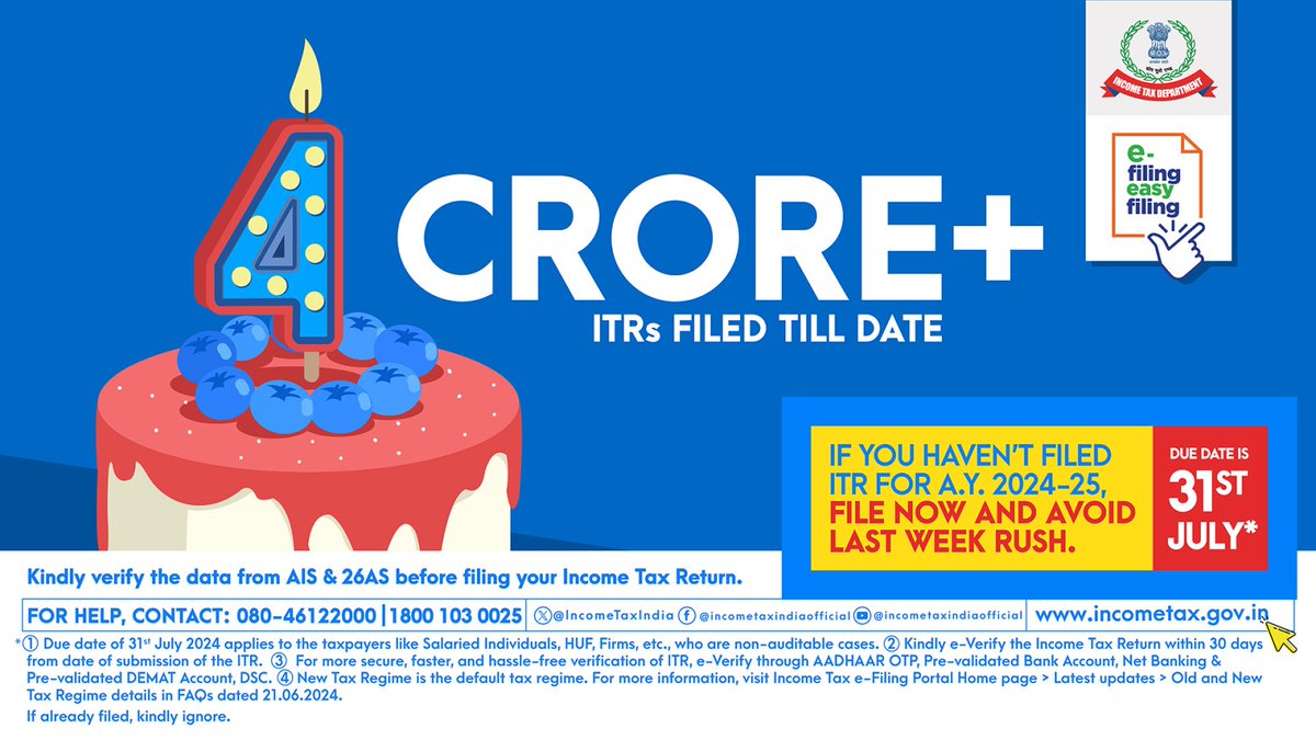 Income Tax India tweet media