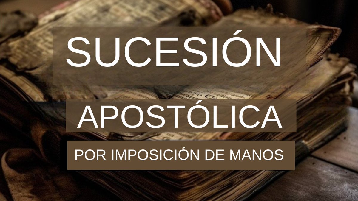 SUCESIÓN APOSTÓLICA Y LA IGLESIA

👉1. Algunos afirman que sin sucesión por imposición de manos desde los apóstoles, no hay Iglesia. Los romanistas dicen que esa sucesión debe venir de Pedro y ser en Roma. 🤡

👉2. La pretención romanista choca de frente con la Biblia y los
