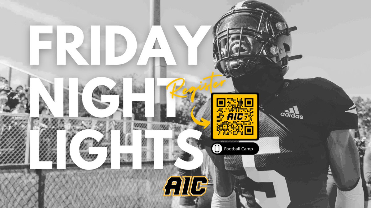 Coach Carr (@coach_dcarr) on Twitter photo Less than a week away!!!
Friday, July 26 from 6:00 to 9:00 PM EST
Come out, have some fun, compete, and get evaluated by our staff!!
The cost is only $35.00
Register now:  rb.gy/x1q58i 
#AIC #CampSZN Less than a week away!!!
Friday, July 26 from 6:00 to 9:00 PM EST
Come out, have some fun, compete, and get evaluated by our staff!!
The cost is only $35.00
Register now:  rb.gy/x1q58i 
#AIC #CampSZN