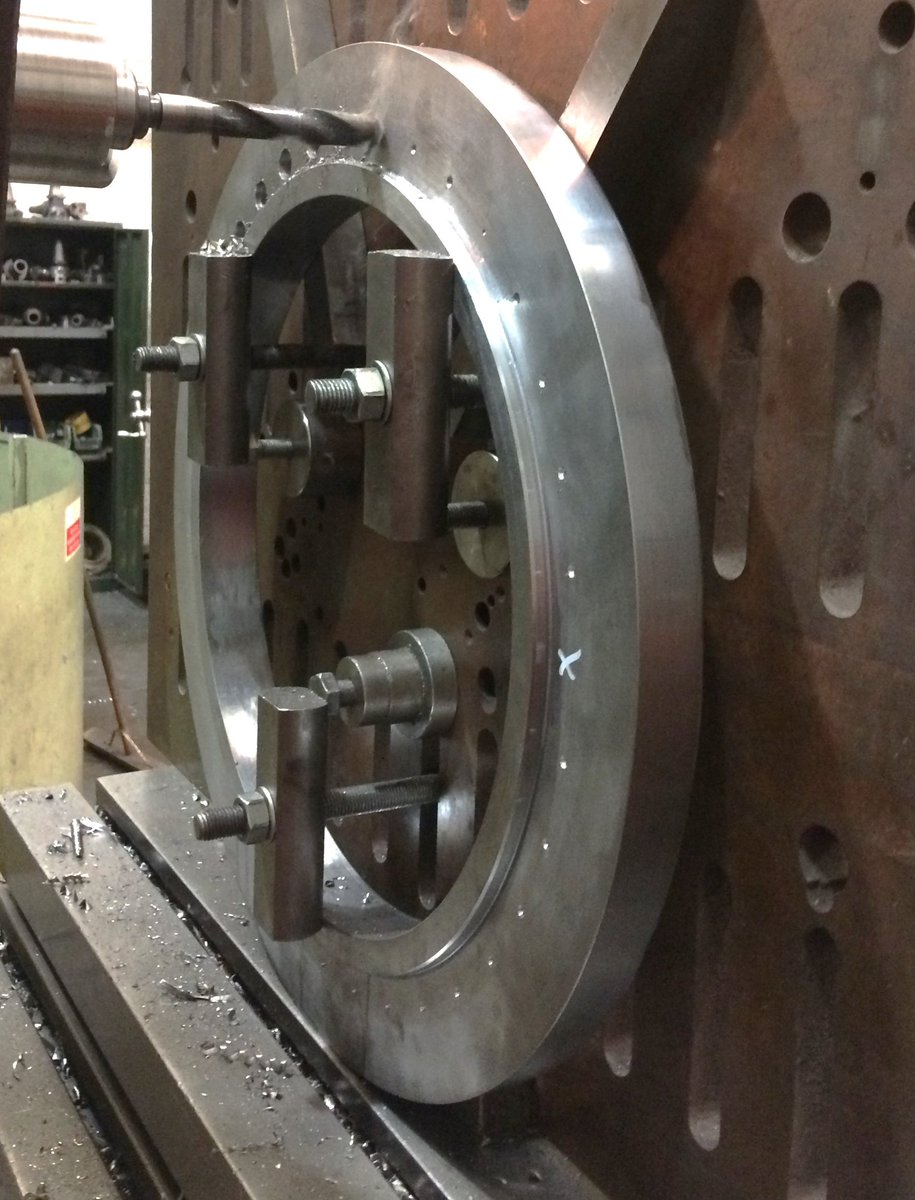 EP Industries Ltd (@epindustriesuk) on Twitter photo Carrying on our July insight into the machine shop with another image. Here they are drilling the correct PCD for a slew ring mount using the horizontal boring machine. For enquiries email info@epindustries.co.uk
#machinist #precisionengineering #milling #drilling #manufacturing Carrying on our July insight into the machine shop with another image. Here they are drilling the correct PCD for a slew ring mount using the horizontal boring machine. For enquiries email info@epindustries.co.uk
#machinist #precisionengineering #milling #drilling #manufacturing