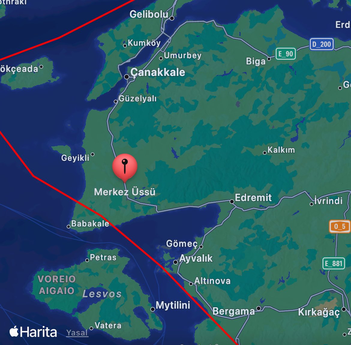 SonDepremlers's tweet photo. ⚠️ #DEPREM
AYVACIK, CANAKKALE
22.07.2024, 17:39
Büyüklük: 4.8 ±
Derinlik: 7 km https://t.co/ZlAz1I520U