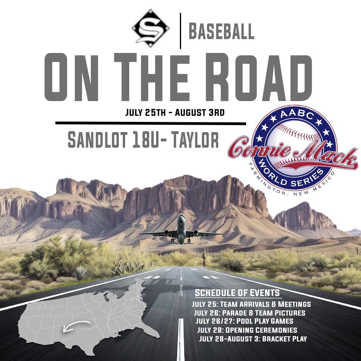 Sandlot_Tulsa's tweet image. Want to follow Sandlot as they make their run in Farmington? 

Event Homepage:
cmws.org

Full/Detailed Schedule of Events:
cmws.org/schedule-2024

CMWS History:
cmws.org/history

#back2back 
#sandlotfam
