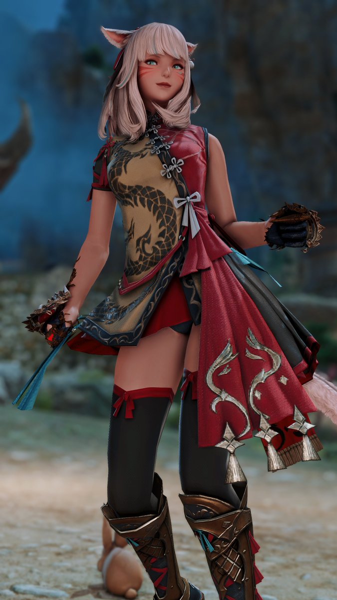 Monk ❤️💛
#FFXIV #FF14