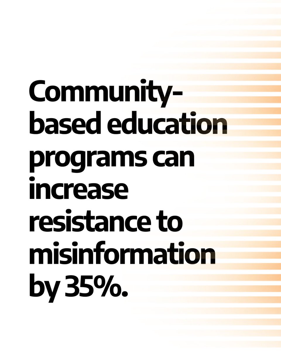 🛡️ Combating Health Misinformation: A Public Health Imperative

In today's digital age, health misinformation spreads faster than ever.

👉 Swipe through our carousel to learn more about the dangers of health misinformation and how we can fight back.

#healthmisinformation