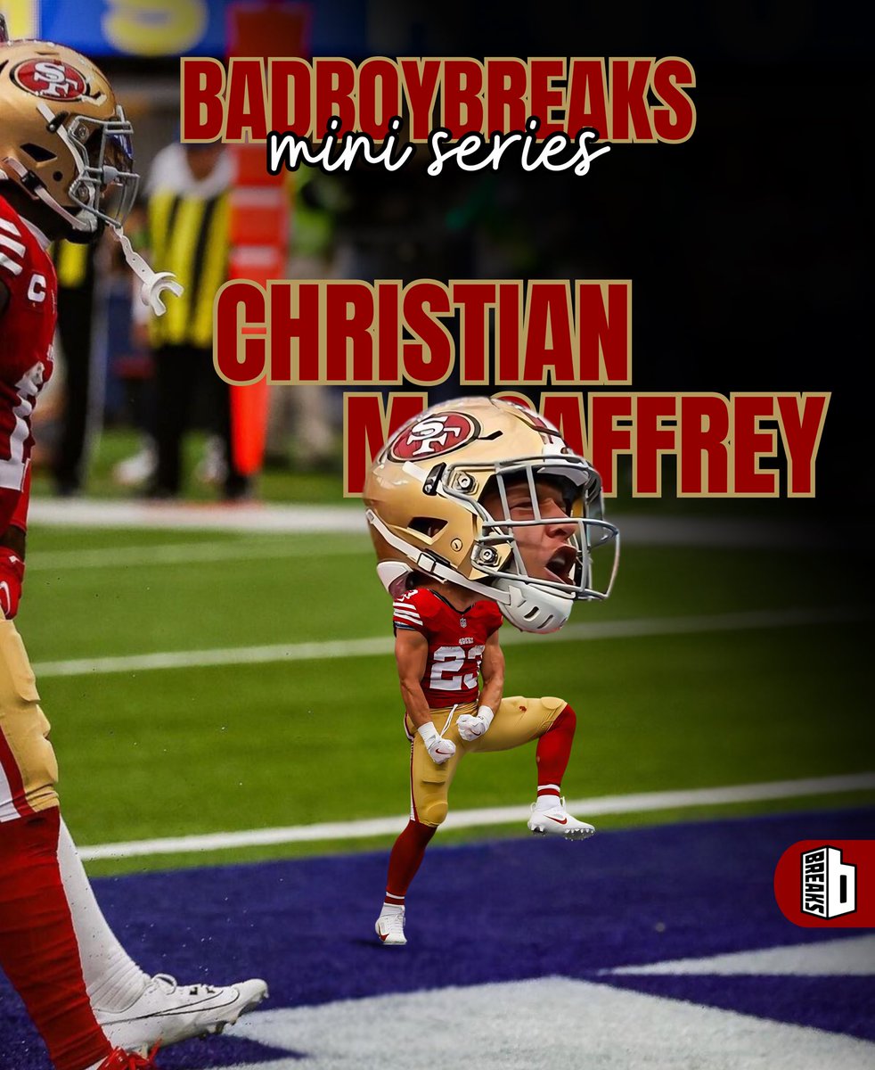 BadBoyBreaksPro's tweet photo. 🤏 (mini) SERIES NO. 3 PRESENTS…
💨 Christian McCaffrey!

MORE (mini)’s COMING UP! COMMENT BELOW ON WHO YOU WOULD LIKE TO SEE AS A (mini)

#mini #minianthonyrichardson #miniseries #badboybreaks #livebreaks #nfl #football #nflcards #footballcards #sports #sportscards #viral https://t.co/mmrTu8Jdou