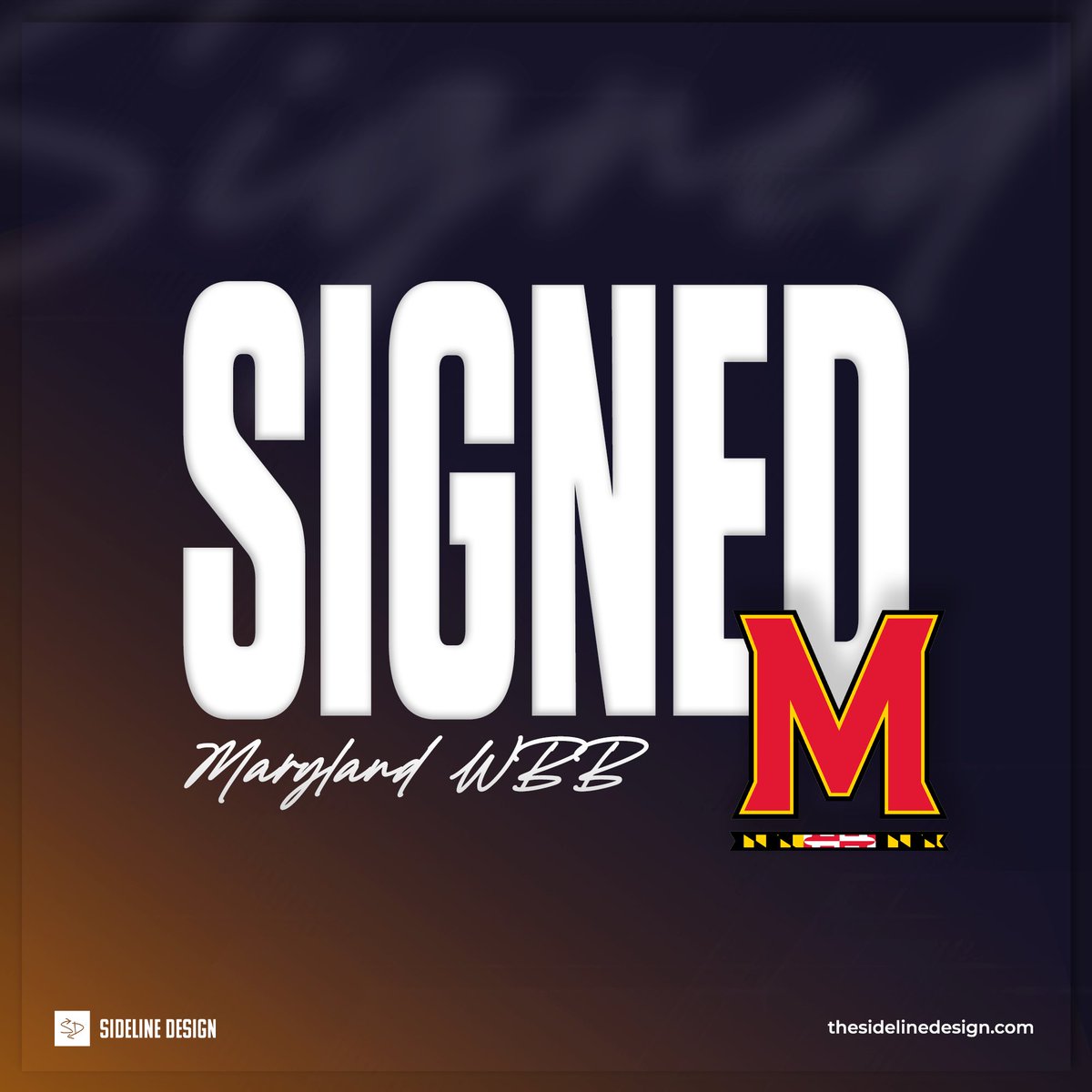 🤝 <a href="/TerpsWBB/">Maryland Women’s Basketball</a> 

We are fired up to welcome Maryland WBB to the Sideline team to elevate their recruiting content &amp; outreach! 

#SDbuilt x #faMily