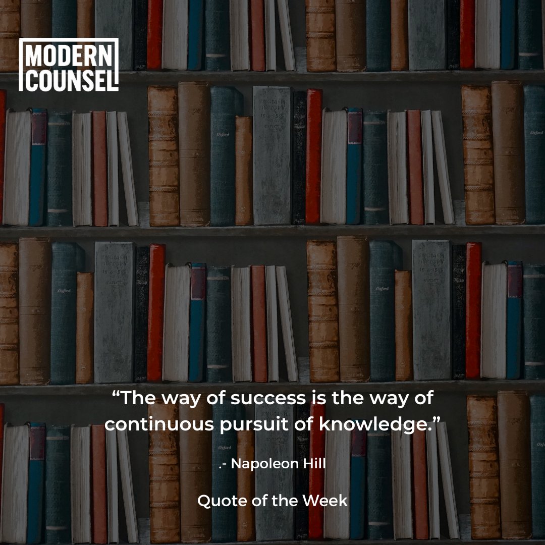 Modern Counsel offers insights from elite legal leaders, shaping the future of law through rich editorial content across various platforms.

#ModernCounsel #QOTW #LegalLeaders
