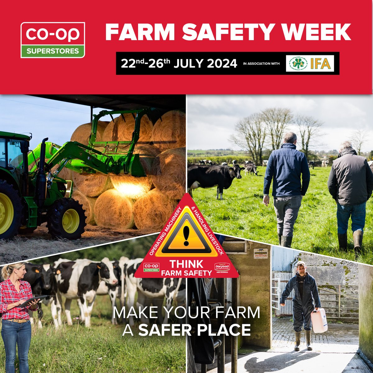 This #FarmSafetyWeek, let’s put safety at the forefront of our farming practices. Farming is one of the most rewarding but also one of the most hazardous professions. By working together, we can ensure our farms are safe for everyone.