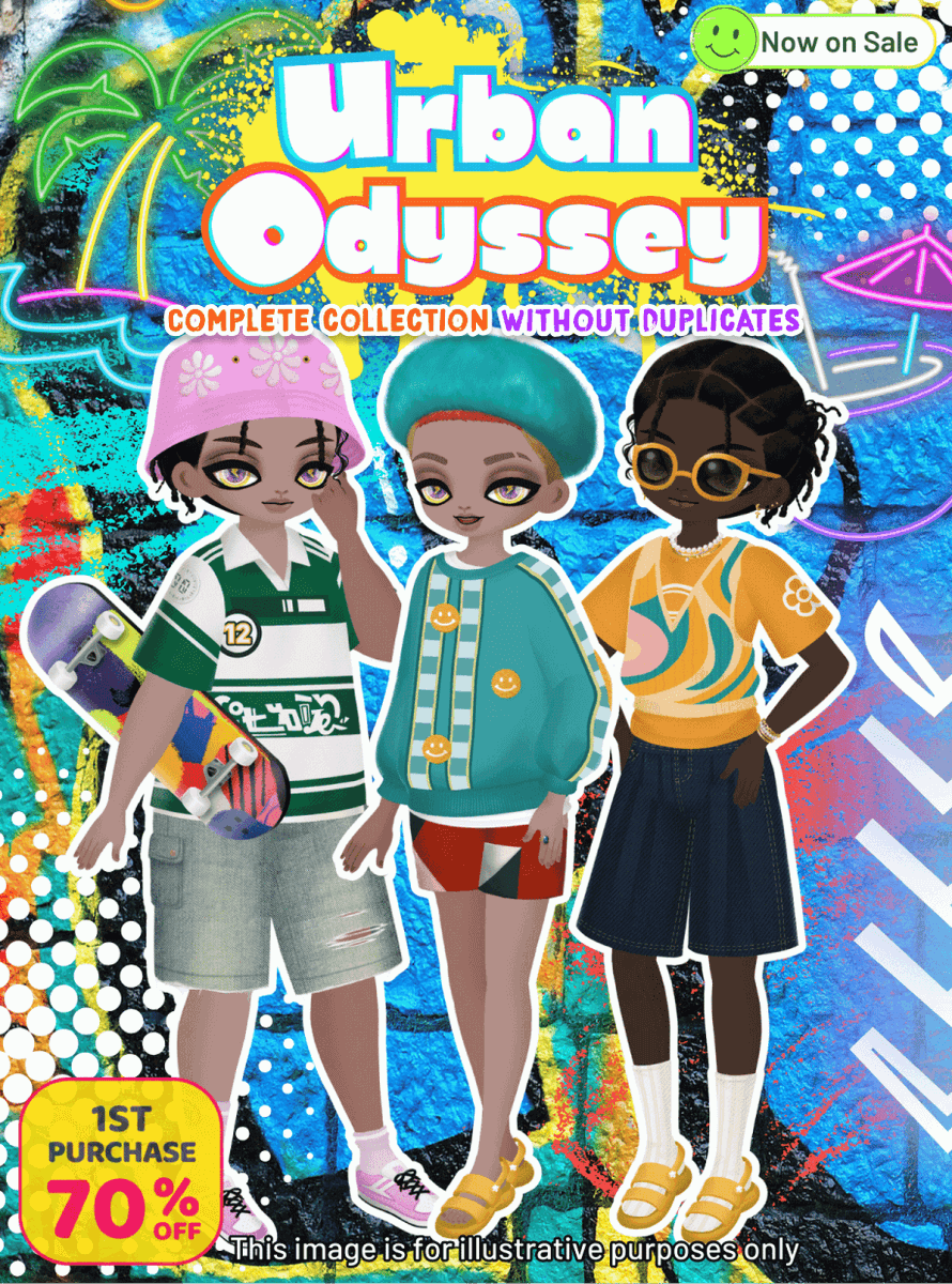 AlteregoCity's tweet photo. 🌟New #Centifashion alert!  

“Urban Odyssey” is now available! This special fashion gacha allows you to complete the collection without any duplicates. Elevate your street style with Urban Odyssey today! 🛹

https://t.co/PAG8BvTucx https://t.co/sAsPASEBdD
