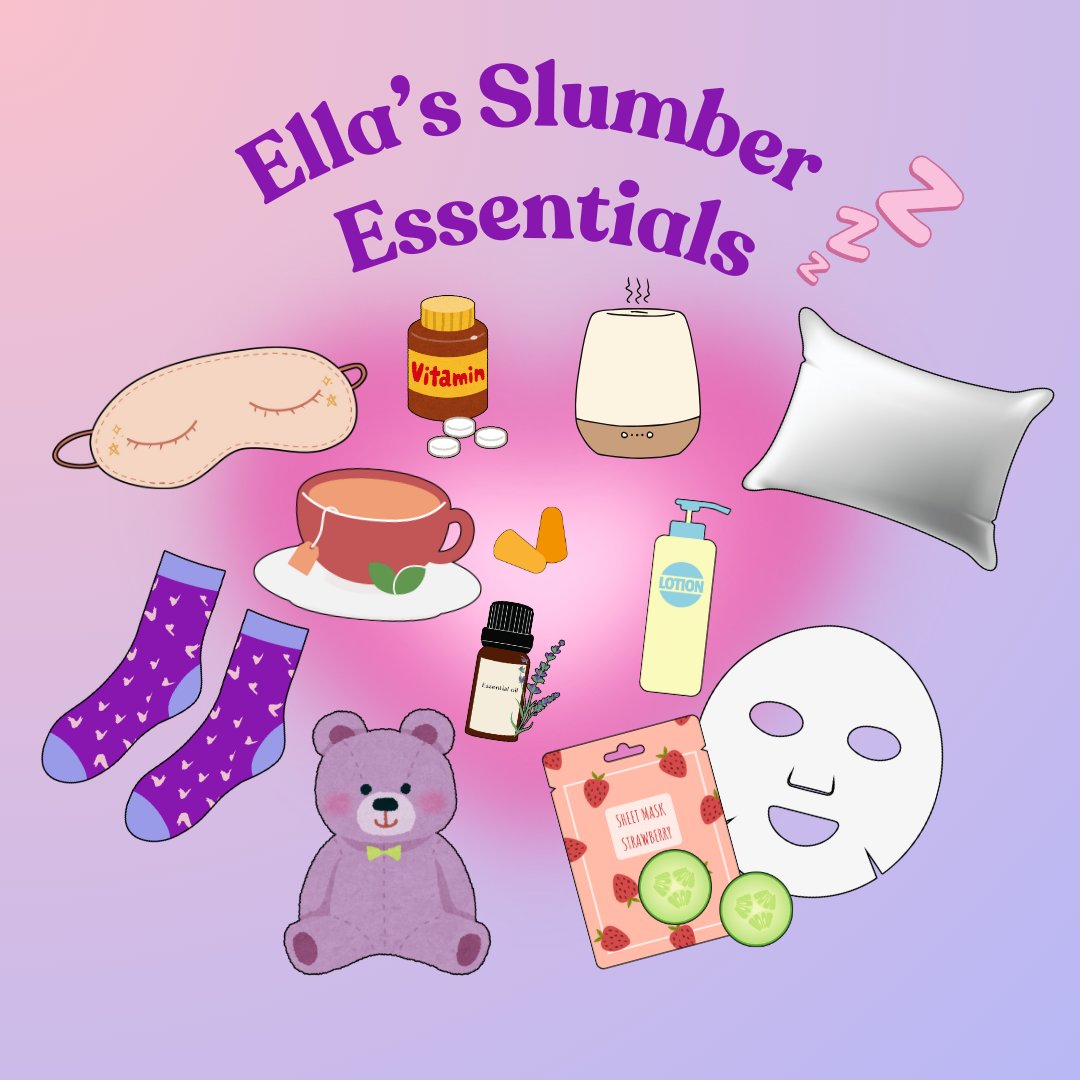 AlteregoCity's tweet photo. These are Ella's picks for the ultimate slumber party! 🛌🌙 From cozy PJs to face masks, we’ve got everything you need for a night of unforgettable fun. What is your must-have for a sleepover? https://t.co/GZPacH8SRg