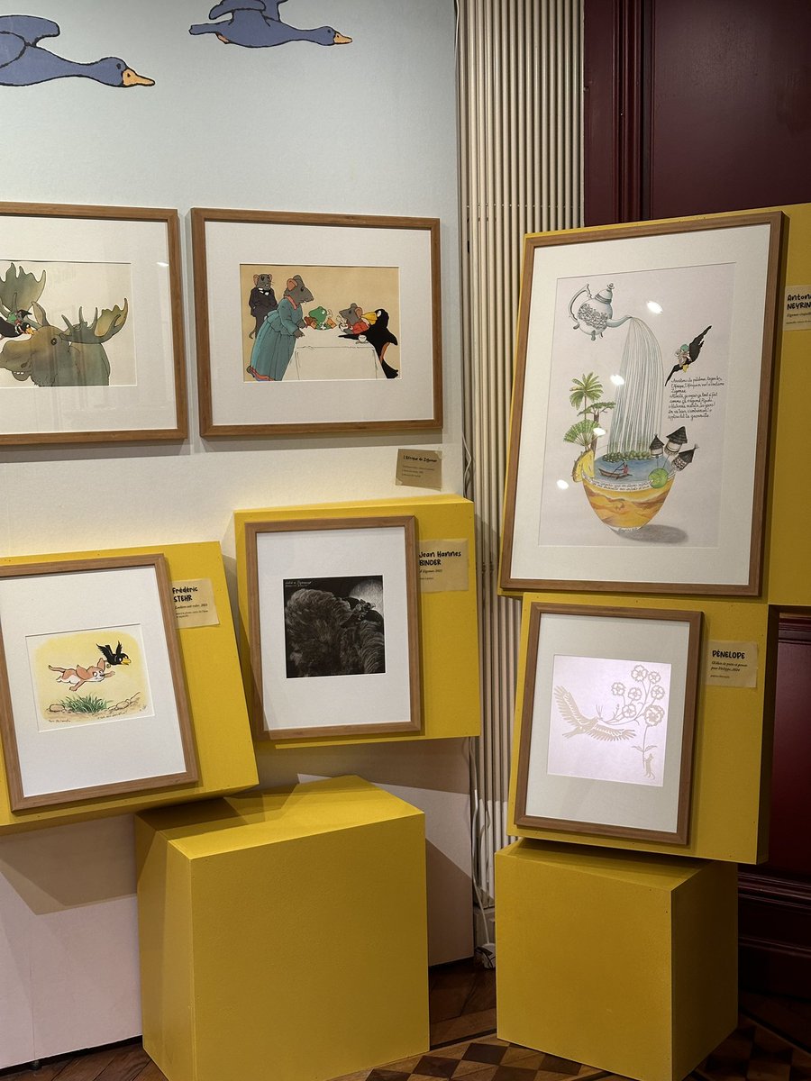 Allierdpt's tweet photo. 🎨✍️ Merci Monsieur Corentin !

C’est le nom de l’exposition estivale du musée de l’iIllustration Jeunesse qui réunit, jusqu’au 22 septembre, 70 artistes qui se sont approprié le « génial » héritage de Philippe Corentin.

#muséeallier #allierdpt https://t.co/pUJXhER7LS