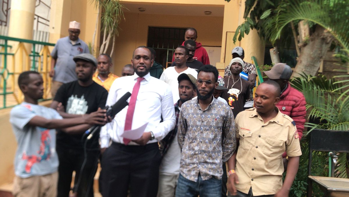 RodgersKipembe's tweet photo. This afternoon a former rogue cop under Kinoti now the speaker of Isiolo county assembly was furiously stormed by Gen Z after they realised he tried to bribe MCA's to pass a dubious finance bill under the instructions of governor Guyo.

The MCA's also walked out on him leaving the speaker stranded. This also comes days after 1 million shillings crate of soda by governor Guyo went viral.