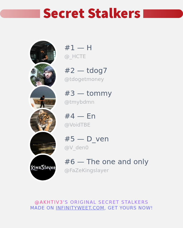 I just discovered who visited my Twitter profile!

⠀➡️ infinityweet.me/secret-stalkers