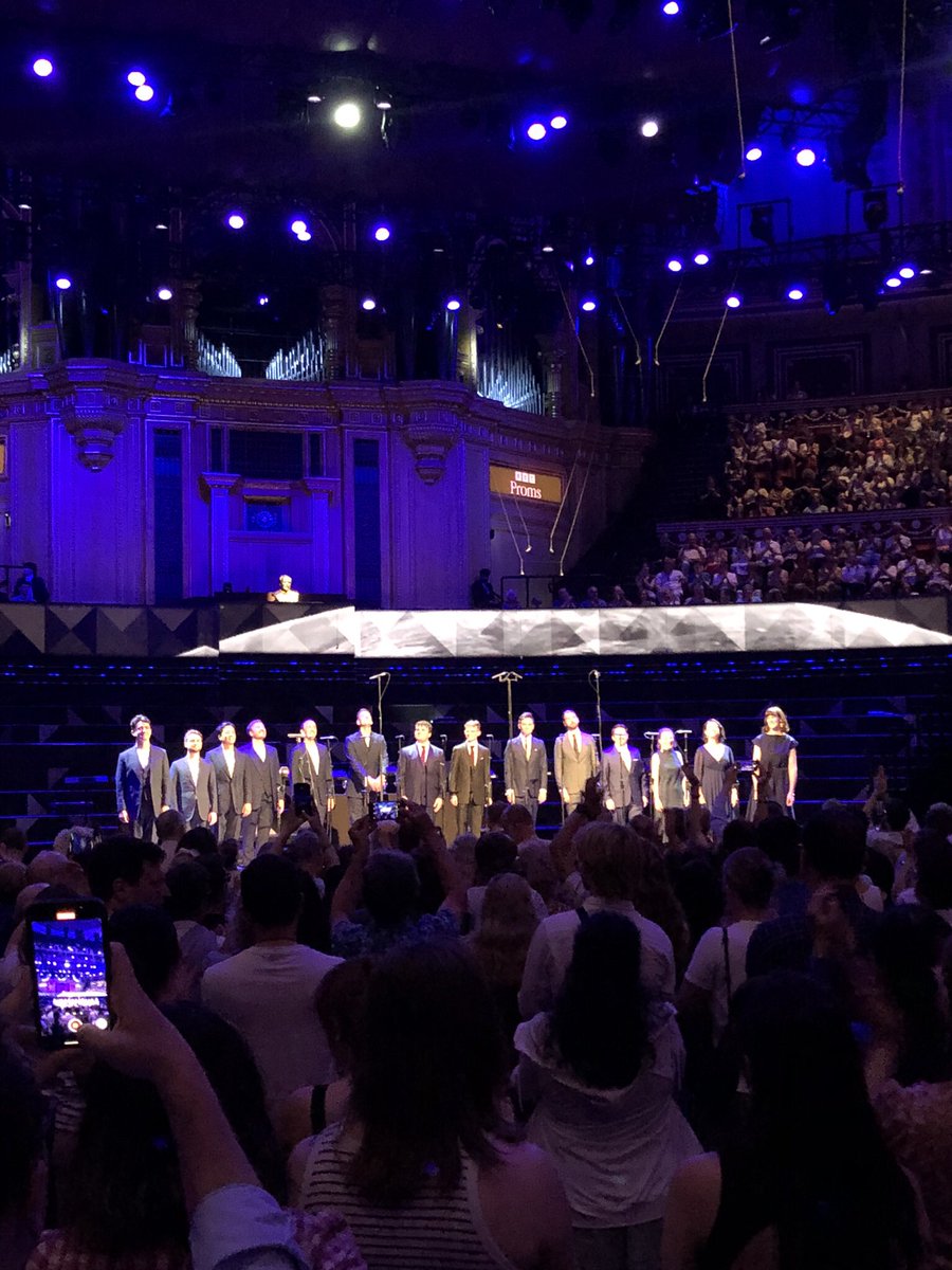 Wonderful BBC proms concert with Voces8 and the King’s Singers on Sunday. 
And a full house at 11am! 
#bbcproms <a href="/BBCRadio3/">BBC Radio 3</a>