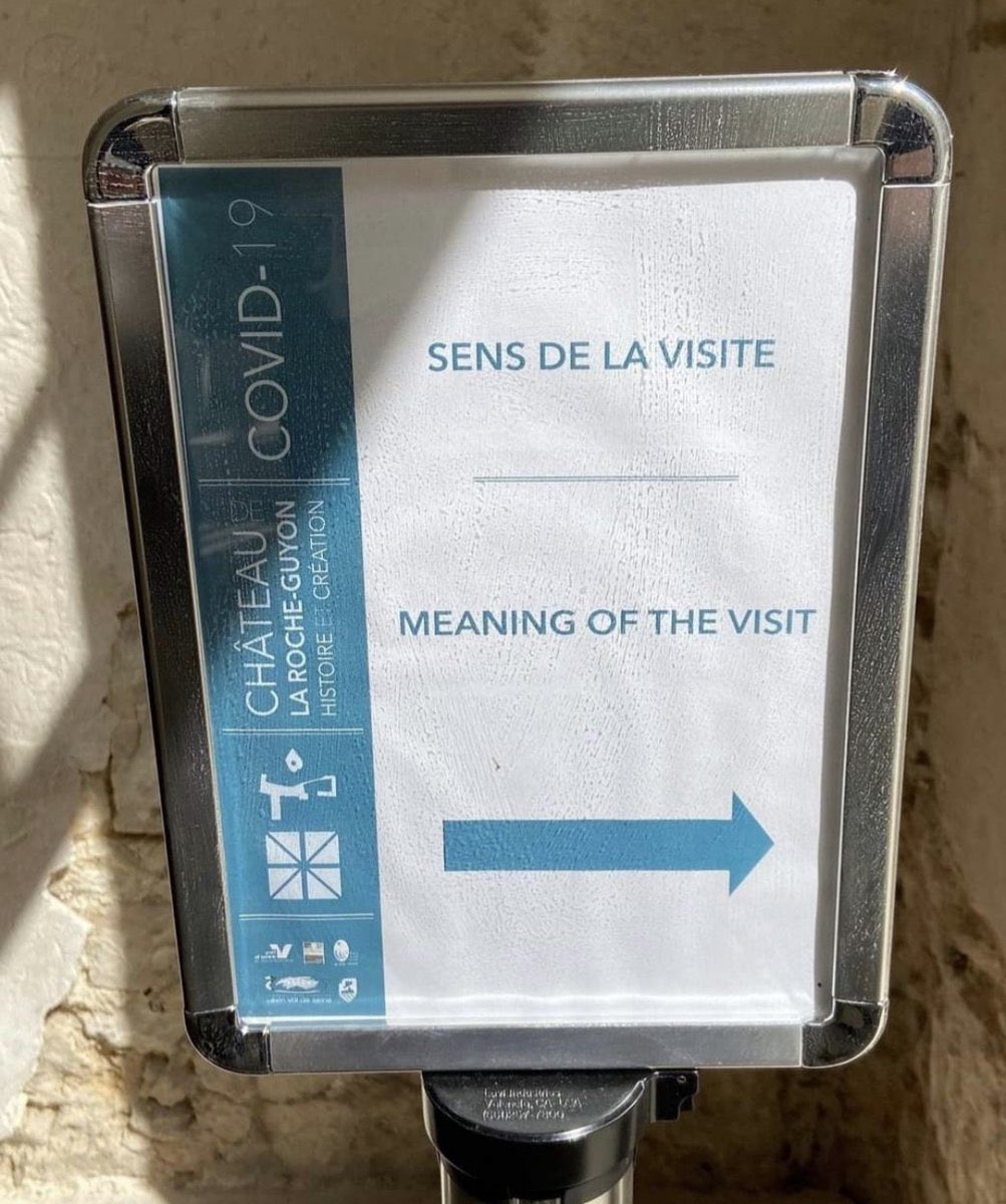 ganondorf78's tweet image. Le genre de traduction qui attend les touristes :