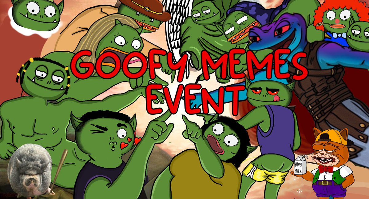 GoofyS0lana's tweet image. 🎉 Goofy - Meme Contest 🎉
1. 120 ADA ($50) and the role of the meme lord
2.Goofys NFT
3.$GOOFY Token

To participate:
- Create a GIF/Meme with $GOOFY 
- Share on X with the hashtag #Goofyada
- Follow x.com/GoofyAda
- Discord(discord.gg/goofys) -&amp;gt; send to -&amp;gt;…