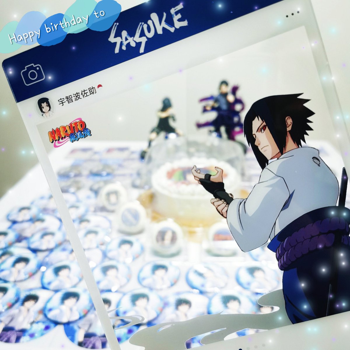 Zzzy_www's tweet photo. 💙☆𝙷𝚊𝚙𝚙𝚢 𝙱𝚒𝚛𝚝𝚑𝚍𝚊𝚢☆💙
    💙☆うちは サスケ☆💙

サスケくん、
お誕生日おめでとうございます！

🔷2024/07/23🔷
#うちはサスケ生誕祭2024 
 #うちはサスケ
 #NARUTO https://t.co/4FcxpMZJ18