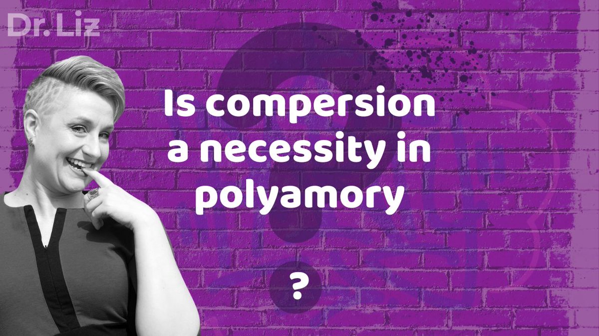 drlizpowell's tweet image. You might think that compersion is a must-have emotion if you’re polyamorous, but it’s not! My latest video talks about feelings of jealousy, envy, and compersion (or lack thereof.)

🔗 Check it out: drlizpowell.com/is-compersion-…

#Polyamory #Compersion #ENM