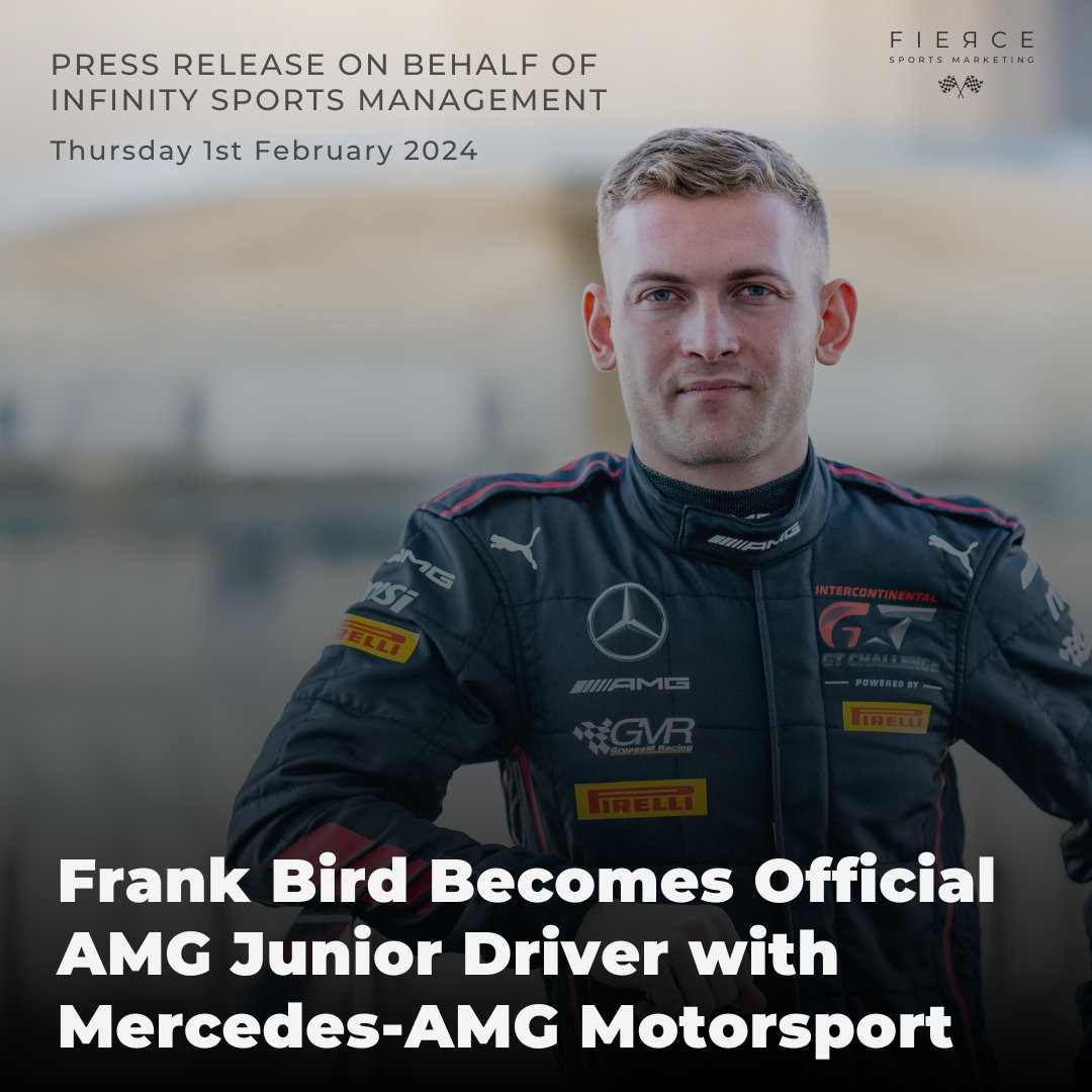 FierceSports_'s tweet photo. Read our piece on Frank Bird's signing with Mercedes-AMG Motorsport:
https://t.co/u2SirDw49s https://t.co/HreIUj8XSU
