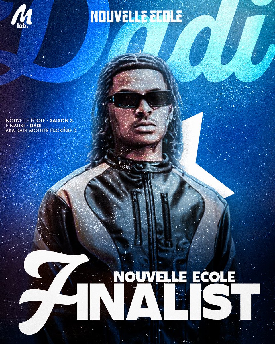 MADLaab's tweet photo. 𝗙𝗜𝗡𝗔𝗟𝗘 - 𝗡𝗢𝗨𝗩𝗘𝗟𝗟𝗘 𝗘𝗖𝗢𝗟𝗘 🏆

Visuels réalisés pour la finale de la #NouvelleÉcole 𝗦𝗔𝗜𝗦𝗢𝗡 𝟯 avec la victoire de @youssefswatts en finale face à @dadiontadit et @jyeuhair ! 👀

#NouvelleEcole #netflix #graphicdesign https://t.co/yb6jyNIMiq