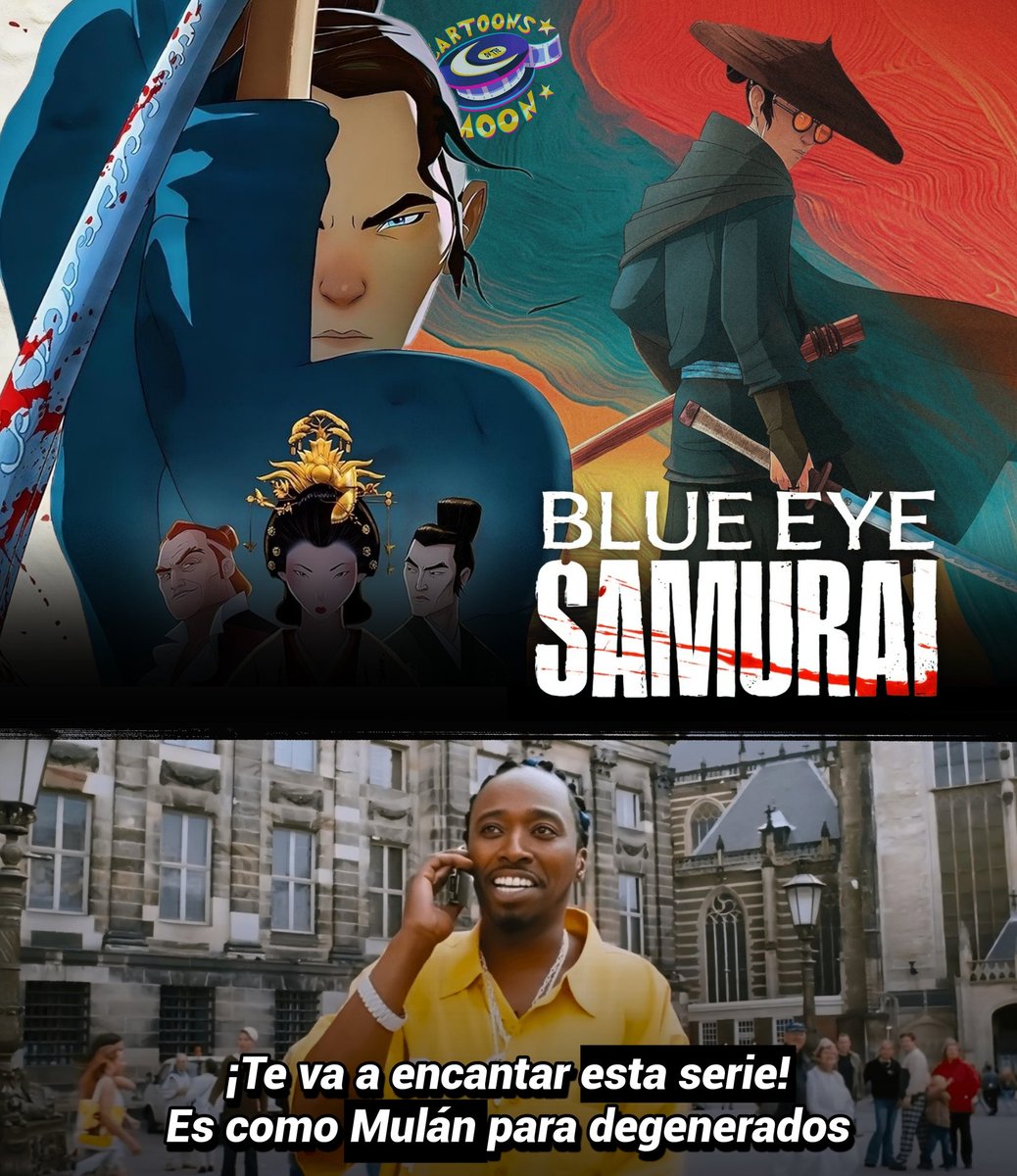 CartoonsOTMoon's tweet photo. ¿Ya vieron Blue Eye Samurai? https://t.co/Ty3wP4R0at