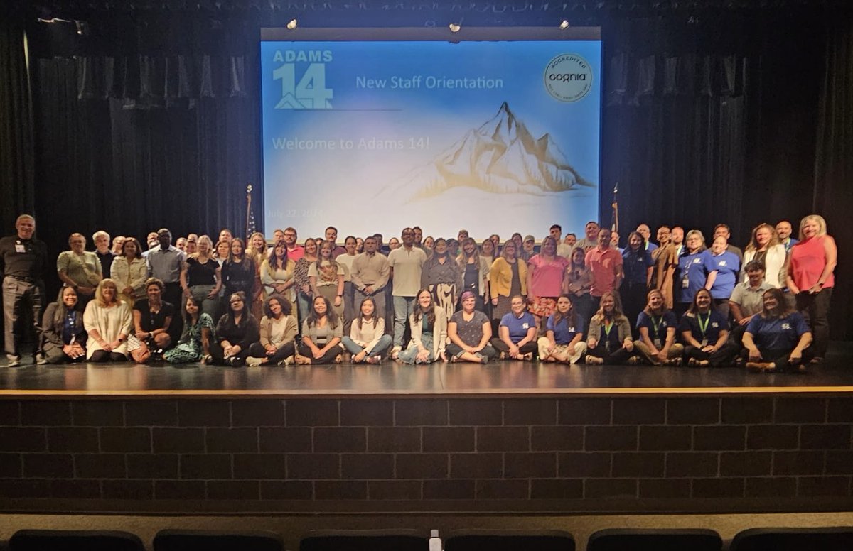 Katy Roede (@katyroede) on Twitter photo I love the beginning of the school year! We are welcoming our new staff in <a href="/adams14schools/">Adams County School District 14</a> this week. Many thanks to our district teams for supporting our novice teachers! We Own This Mountain! #ReachtheSummit I love the beginning of the school year! We are welcoming our new staff in <a href="/adams14schools/">Adams County School District 14</a> this week. Many thanks to our district teams for supporting our novice teachers! We Own This Mountain! #ReachtheSummit