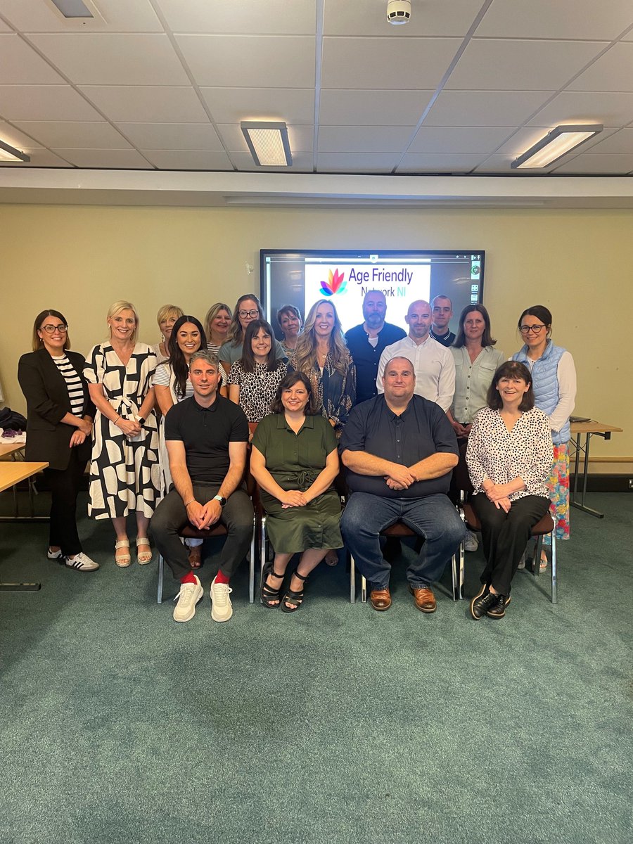 Our team member Jenny Marshall who Co-Chairs the Age Friendly Network for Northern Ireland, recently met with community and statutory colleagues from across the region to discuss how we can collaboratively help Northern Ireland become Age Friendly.