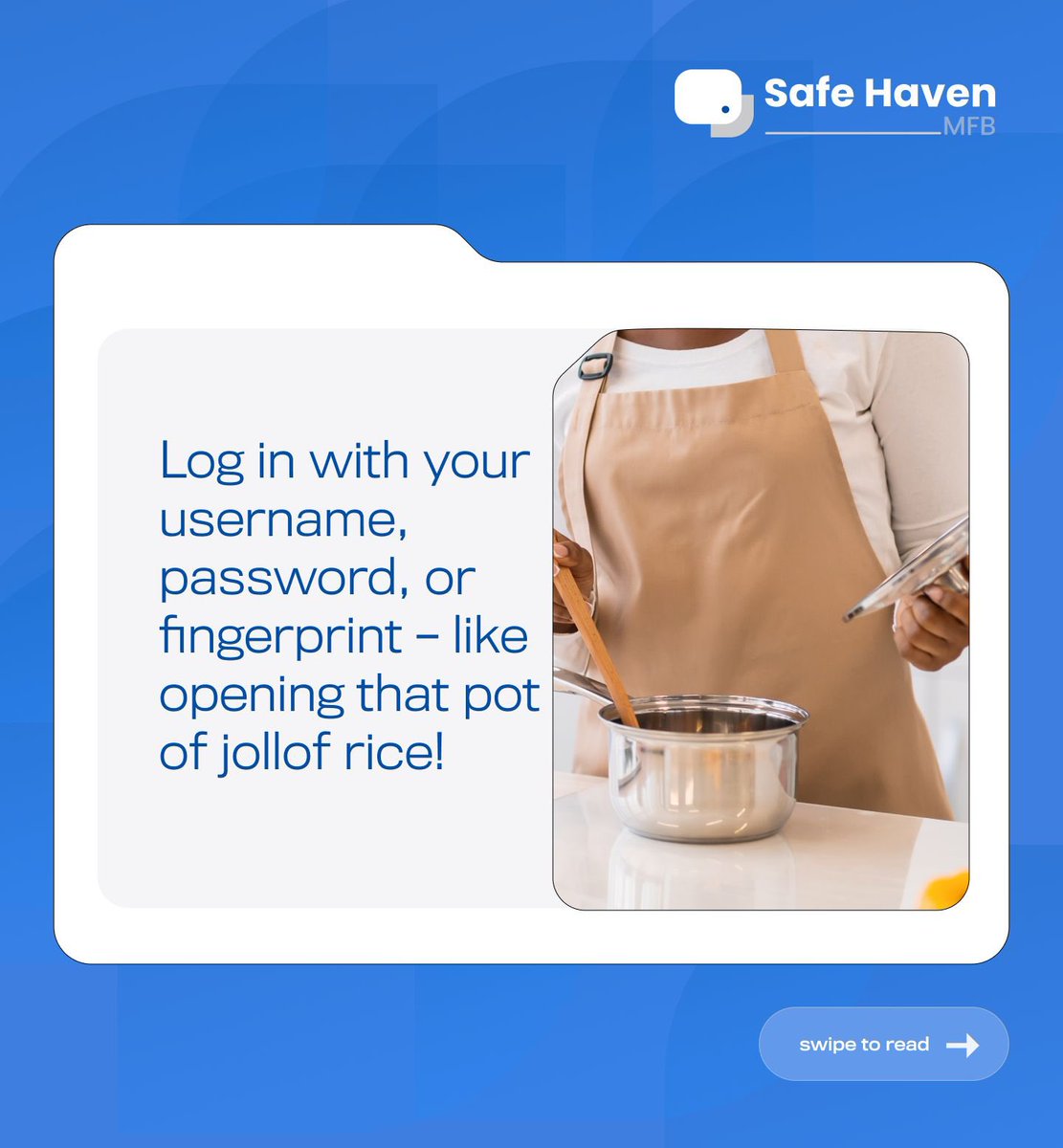 SafeHavenBank's tweet image. From jollof rice to smooth transactions, we've got you covered!  #NoMoreTransactionDrama #SafeHavenMFB #NaijaBanking #SmoothTransfers #StaySavvy

sudo.africa/blog/the-journ…