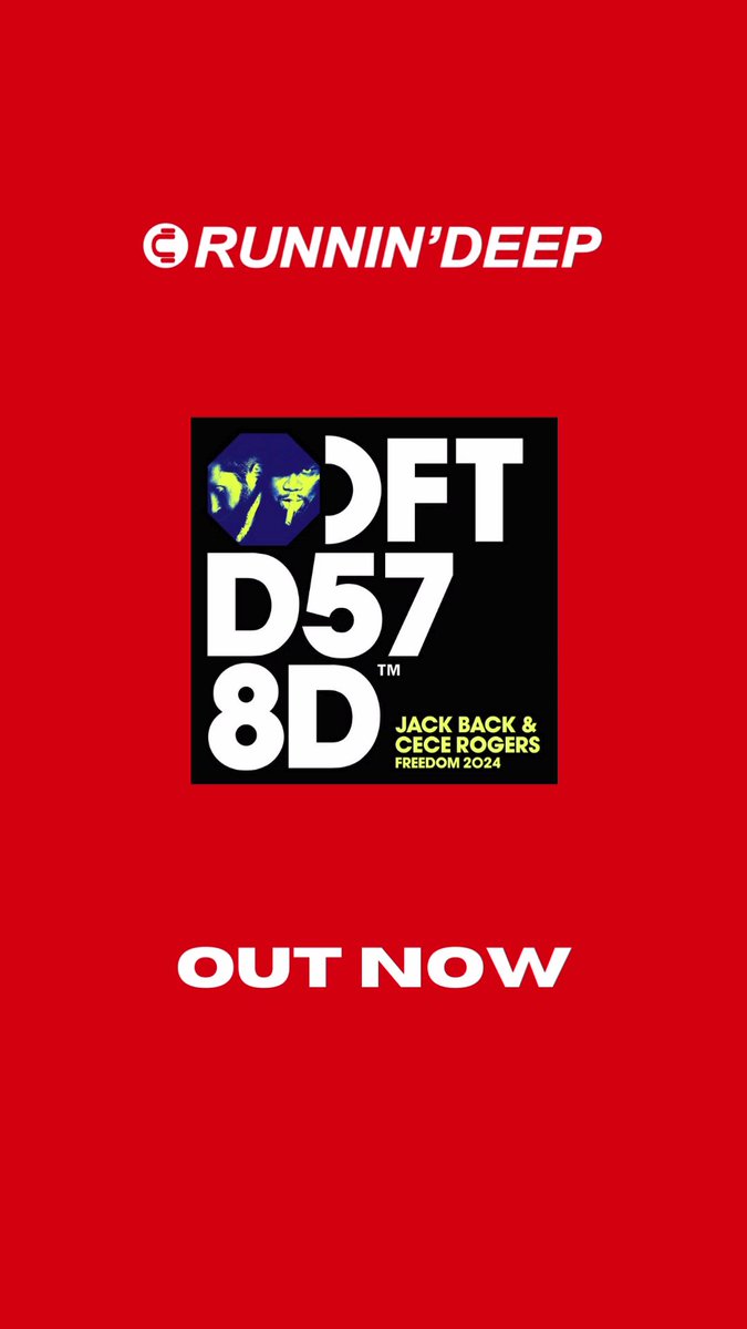 Runnindeepmusic's tweet image. Jack Back &amp;amp; CeCe Rogers - Freedom 2024 

Stream
youtu.be/W1GRkgGFuQ4

Label: Defected
Out Now: beatport.com/track/freedom-…

#runnindeep #JackBack #CeCeRogers 
#melodictechno #indiedance #melodichouse #progressivehouse
#organichouse #runninmusicgroup #deepmusic 
#melodictechno