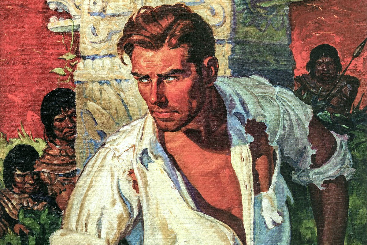 ThatBobMadison's tweet photo. I've always wanted to be a #writer. Doc Savage remains one of my biggest influences, who rode a wave of popularity in paperback reprints of classic #pulp #novels. #DocSavage still had great cultural currency in the 70s (including a fabulous black and white #MarvelMagazine). https://t.co/0XzgccprlI