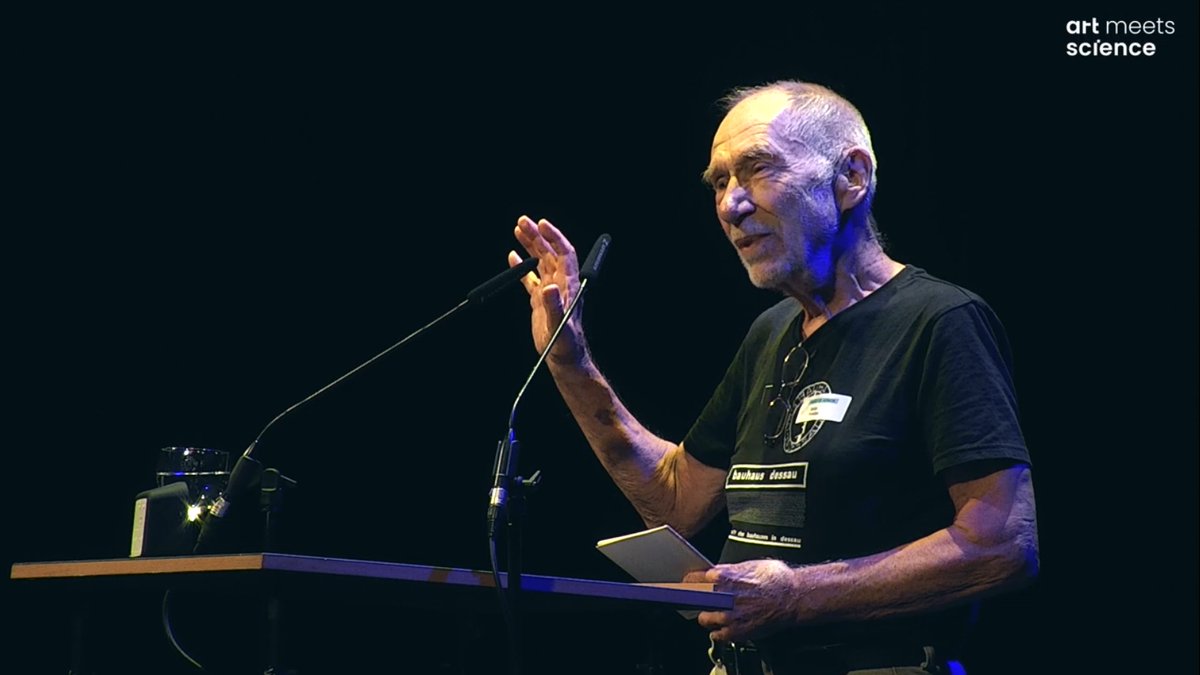 art meets science (@foundation_hwf) on Twitter photo 🟪 Generative Art Summit Berlin
From Camera to Artificial Intelligence 1954 - 2024
Conference Day 1 - 2024, July 3
<a href="/HerbertWFranke/">Herbert W. Franke</a>
The third presentation of the GAS Conference "Hall of Fame" is now published. Frieder Nake, computer scientist, Professor Emeritus at University 🟪 Generative Art Summit Berlin
From Camera to Artificial Intelligence 1954 - 2024
Conference Day 1 - 2024, July 3
<a href="/HerbertWFranke/">Herbert W. Franke</a>
The third presentation of the GAS Conference "Hall of Fame" is now published. Frieder Nake, computer scientist, Professor Emeritus at University