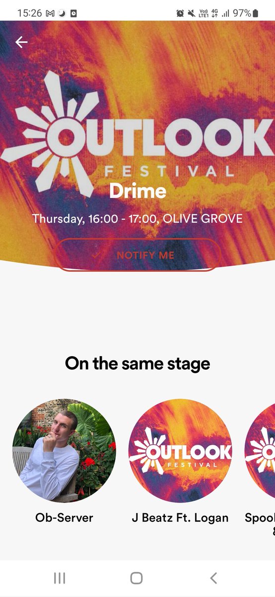 Drimehexagon's tweet image. My set time for @OutlookFestival on Thursday in Croatia!!!

Can't wait