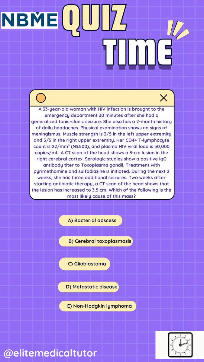 EliteMedTutor's tweet photo. Preparing for CBSE? Try our quizzes   #MedTwitter #amboss #uworld #anki #sketchy #pathoma #comlex #Caribbean #DentalHealth #Medstudent #medicalstudent #usmle #nbme #nbmecbse #epidemiology #biostatistics #gastrointestinal #CardioTwitter #Cardiology #musculoskeletal #endocrine https://t.co/IkurstiNkT