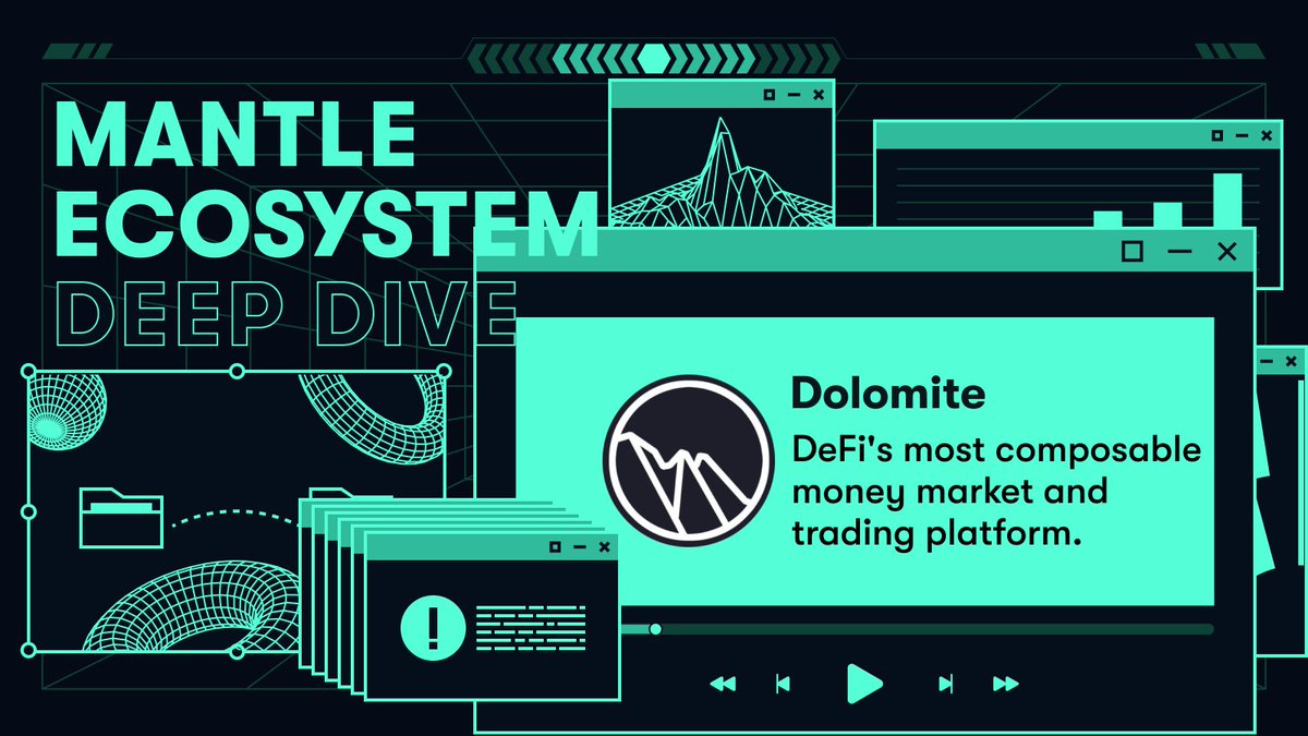 Navigate Mantle DeFi like a pro! Join our latest workshop with <a href="/Dolomite_io/">Dolomite 🏔️</a>! 🏔️

🗓️ July 24, 3:30PM UTC on the Mantle Discord
discord.com/invite/0xMantle

1️⃣ Discover what sets Dolomite apart from other lending protocols.
2️⃣ Demo powerful Mantle DeFi tools.
3️⃣ Unlock DeFi rewards!