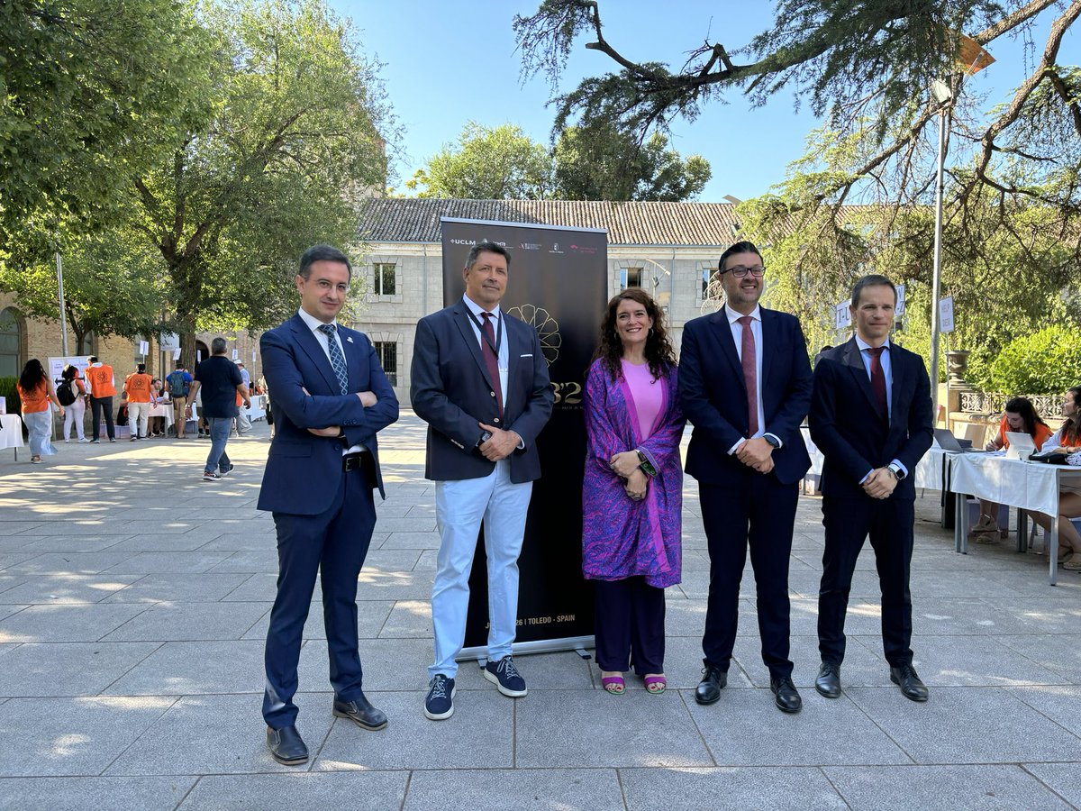 ecmtb2024's tweet image. #ECMTB24

@EvaOrtegaPaino and @amadorpastorn attended the opening of ECMTB 24. Thank you both for being there! We appreciate the support from @CienciaGob, @educajccm and @uclm_es