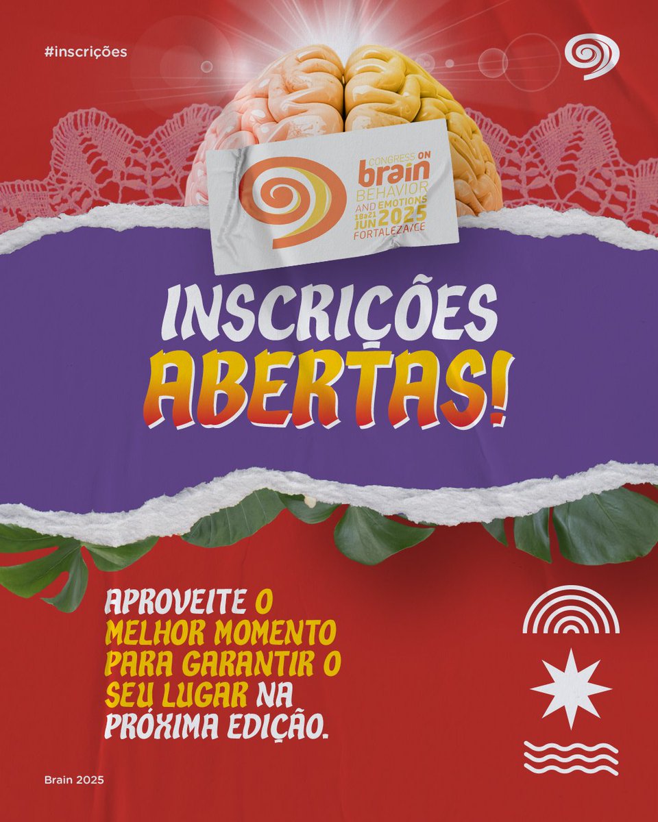 🚨 Atenção brainers! Chegou a hora de fazer a sua inscrição no Brain 2025 com vantagens exclusivas do primeiro lote!
💰 Os maiores descontos da edição, em todas as categorias
💳 Parcelamento em até 6x s/ juros
O primeiro lote encerra em 18/12/2024. Não perca essa oportunidade!