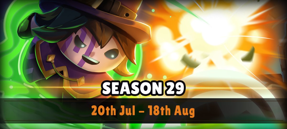 Get ready, MechCrafters! Season 29 is here! 🎉⚔️

From July 20th to August 18th, join the adventure, conquer the arena, mix and match your ultimate team, and earn exciting rewards! 🚀💎💪

Are you prepared to defend your kingdom and rise to glory? 🌟👑

#MechCraft #Season29