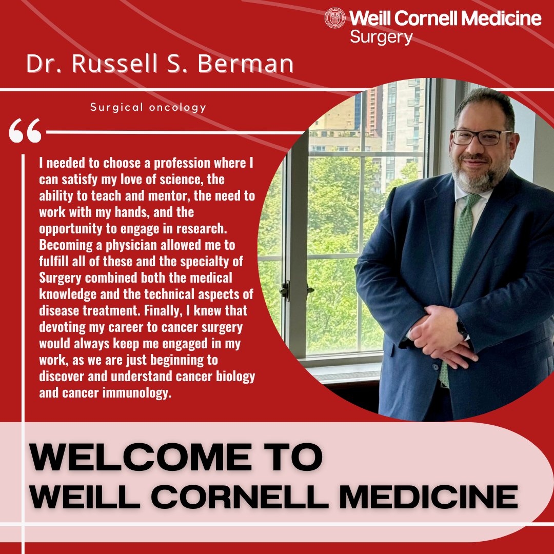 Weill Cornell Medicine Surgery tweet media