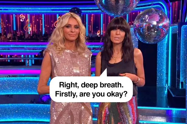 colemandesign's tweet photo. Pretty sure I know how #Strictly will start when it returns in a month or two. https://t.co/EqsSxI9yxB